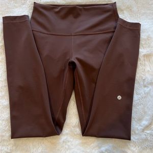 Fast and free lululemon leggings size8, hardly worn! Color:Java